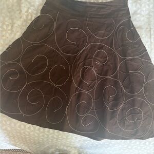 Bunny Leigh vintage embroidered 100% cotton skirt!